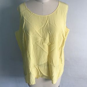 Bob Mackie Silk Shell Tank